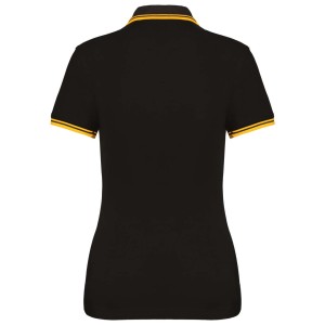 Kariban ni rvidujj gallros pl, Black/Yellow (gallros pl, 90-100% pamut)