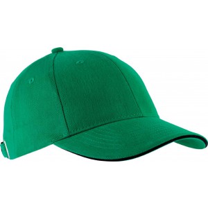 Kup Orlando 6 paneles sapka, Kelly Green/Black (sapka)