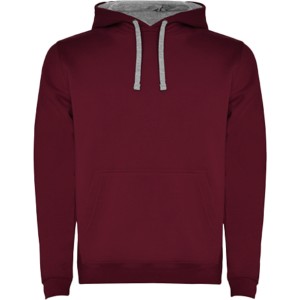 Roly Urban frfi kapucnis pulver, Maroon, Marl Grey (pulver)