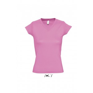 Sols Moon V-nyak ni pl, Orchid Pink (T-shirt, pl, 90-100% pamut)